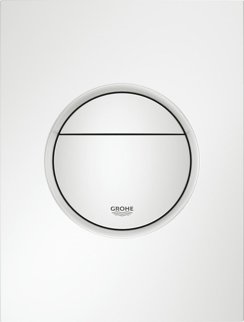 WC à panneau de commande Grohe nova cosmopolitan s - double chasse - blanc