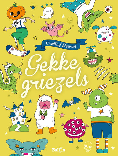 Livre de coloriage de la maison d'édition Standard Crazy Creeps