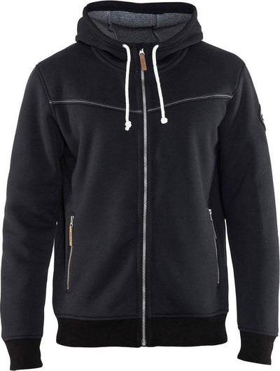 Blåkläder 4933-2514 sweat à capuche avec doublure chaude noir taille m