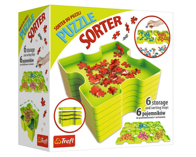 Poubelles de tri rangement puzzle Trefl