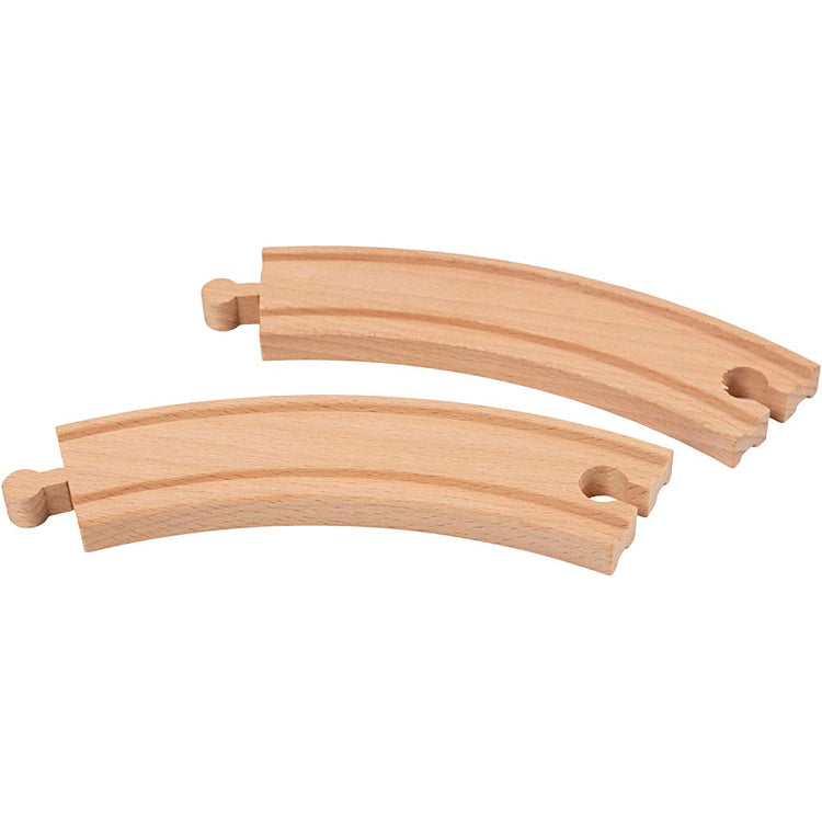 Chemin de fer Viga, courbe longue, l: 15,8 cm, 4 pièces 1 boîte