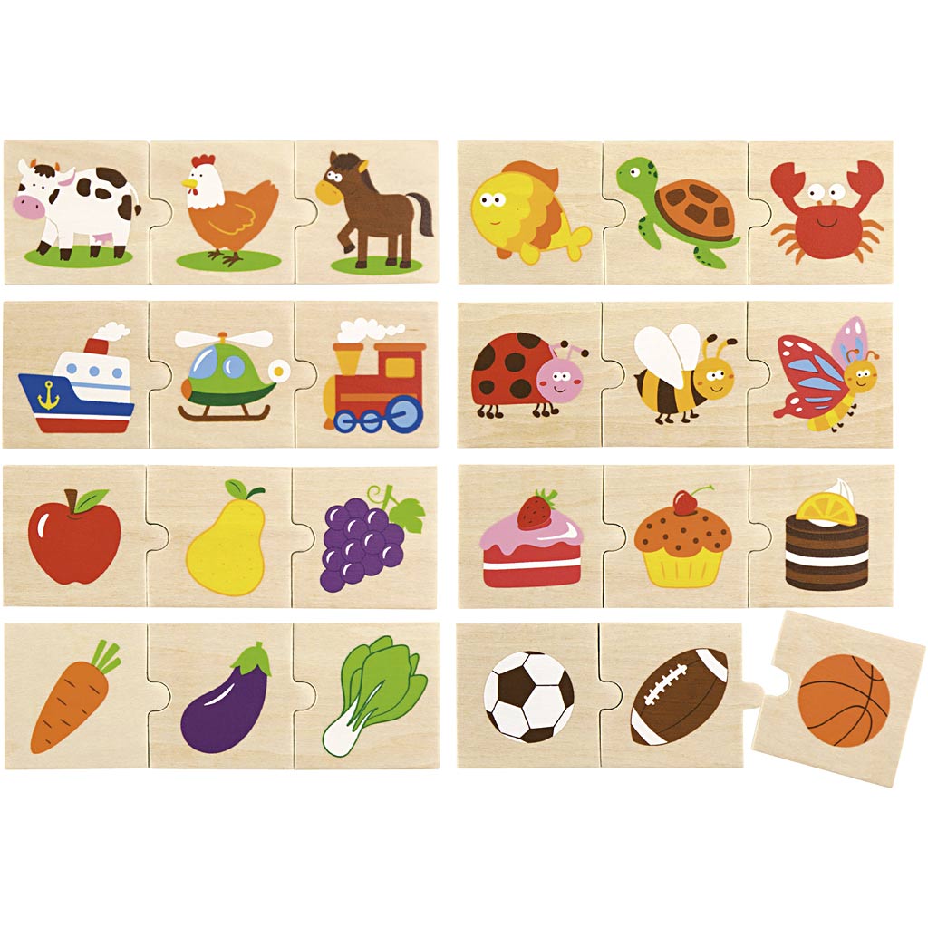 Viga puzzle, 8 pièces 1 set