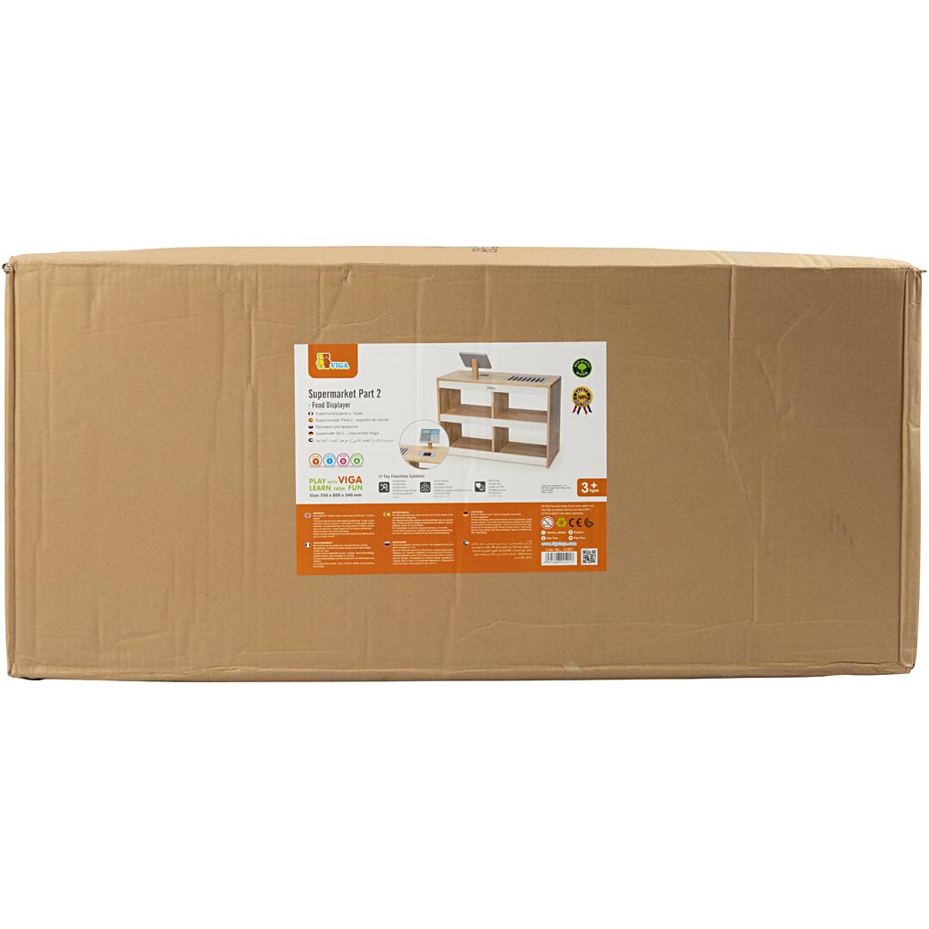 Comptoir de magasin Viga, h : 55 cm, l : 80 cm, l : 44 cm, 1 pièce