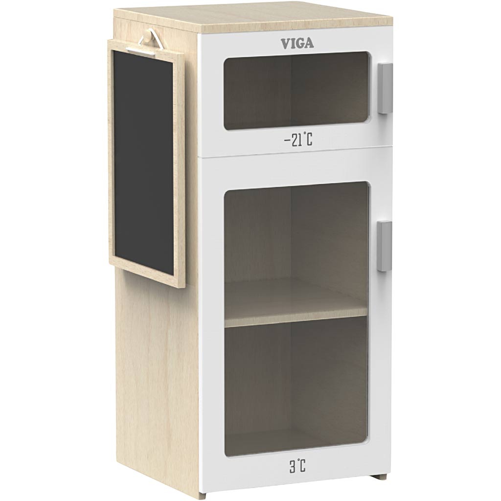 Réfrigérateur-congélateur Viga, h : 76 cm, l : 34 cm, l : 44 cm, 1 pièce