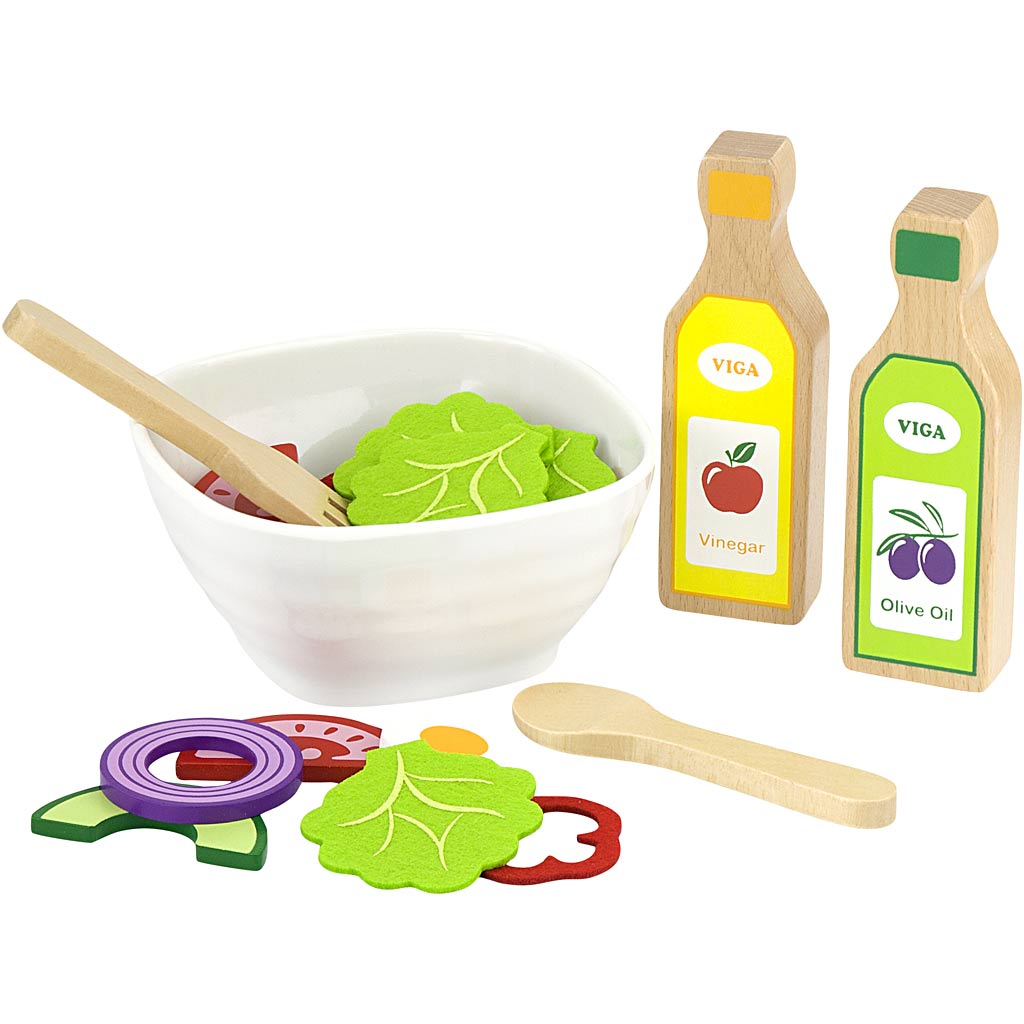 Service à salade Viga, h: 65 mm, l: 42 cm, l: 24 cm, 36 pièces 1 boîte