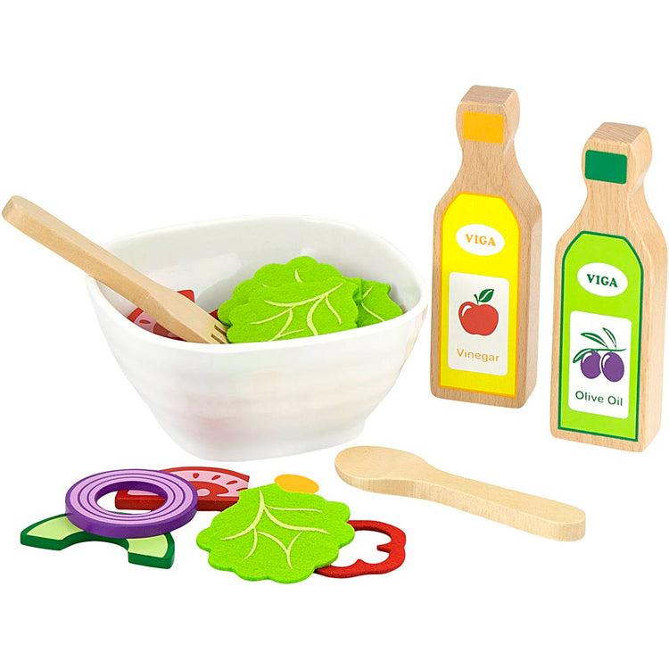 Service à salade Viga, h: 65 mm, l: 42 cm, l: 24 cm, 36 pièces 1 boîte