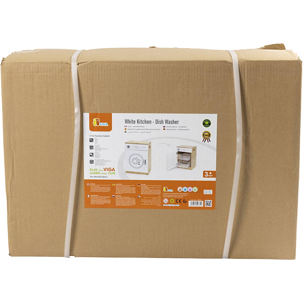 Viga play lave-vaisselle, h : 55 cm, d : 34, l : 40 cm, 1 pièce