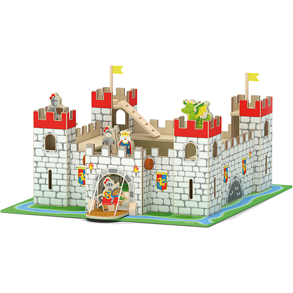 Château de chevalier Viga, dimensions 50x22x56 cm, 1 pièce