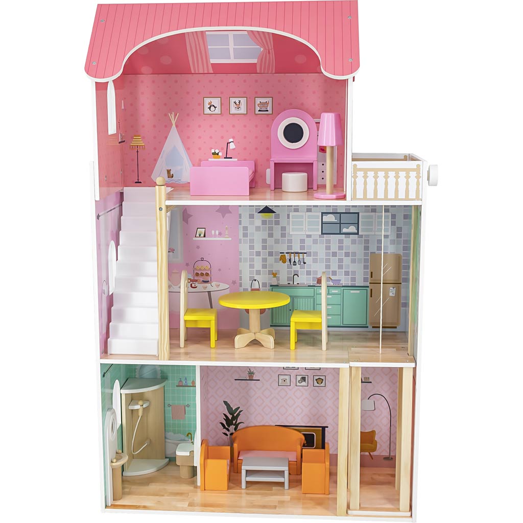 Https : www.ccobby.nl viga-dollhouse-size-73x113x30-cm-14-parts-1-piece