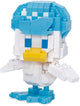 Bandai - nanoblock - coiffure (quaxly) - pokémon - mini figurine en brique pokemon - kit de construction de figurine de coiffure en pixels pokémon - jouets pour enfants de 12 ans et plus, adolescents et adultes - nbpm03