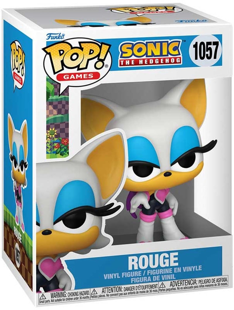 Funko Sonic le hérisson rouge figurine en vinyle 1057 pop ! PVC multicolore unisexe - fan merch, film, gaming