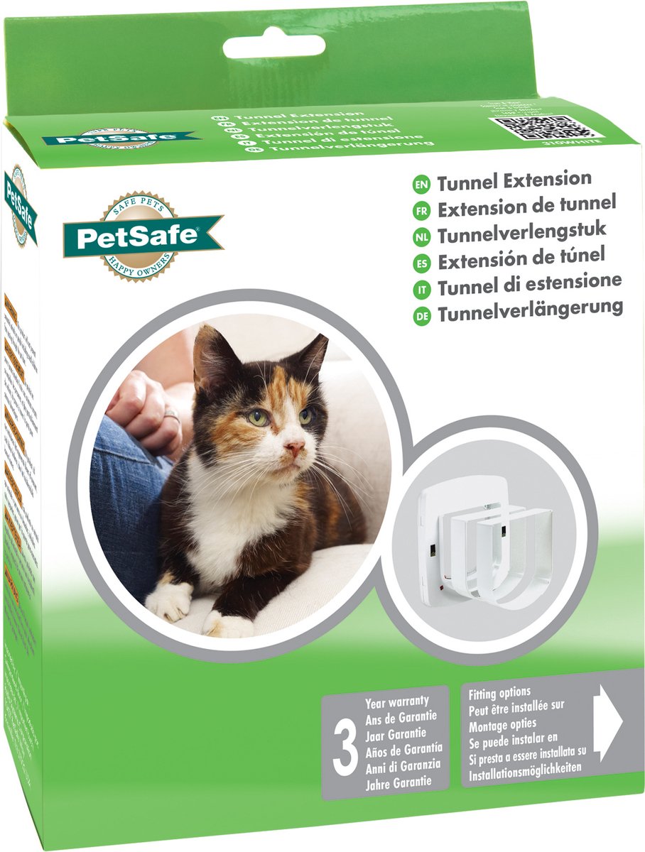 Tunnel Petsafe 310 pour portes 300 500 - blanc