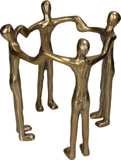 Figurine ornement collection HD aluminium 21,5x21,5x23cm