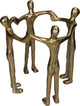 Figurine ornement collection HD aluminium 21,5x21,5x23cm