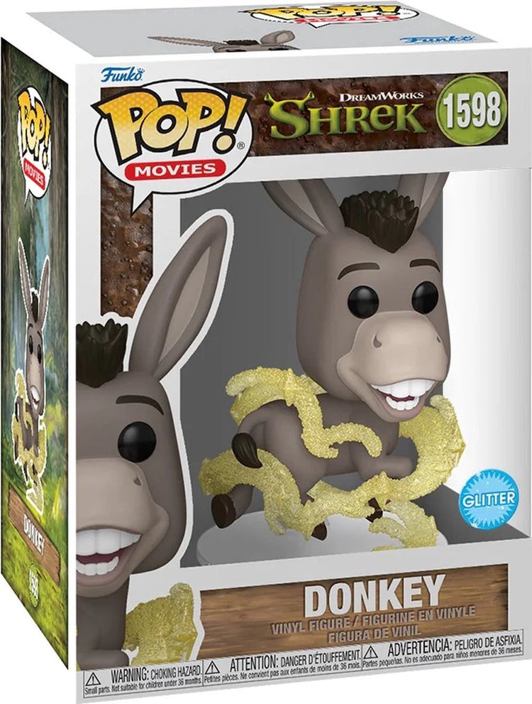 Films Funko pop : Shrek - âne « paillettes » pop #1598