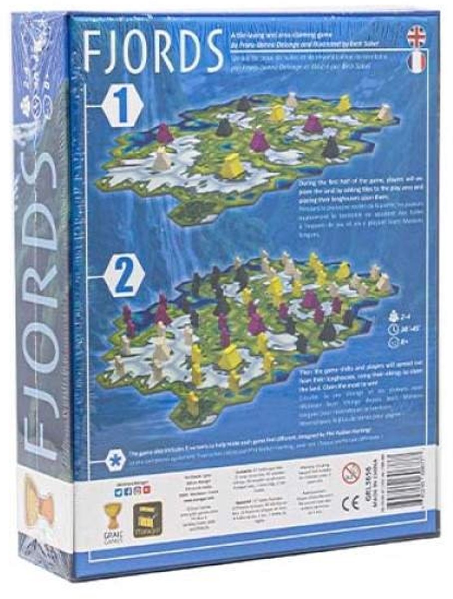Jeux du Graal Fjords - jeu de société (eng)