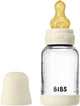 Biberon - débit lent - 120 ml - latex de verre - ivoire