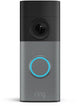 Sonnette vidéo filaire Ring (dernière génération) - gris moucheté - vidéo 2k