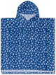 Léopard | Blue Beach Poncho 65 x 65 cm