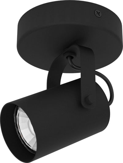 Spot en saillie Eglo sorego - spot de plafond spot mural - gu10 - 12 cm - noir