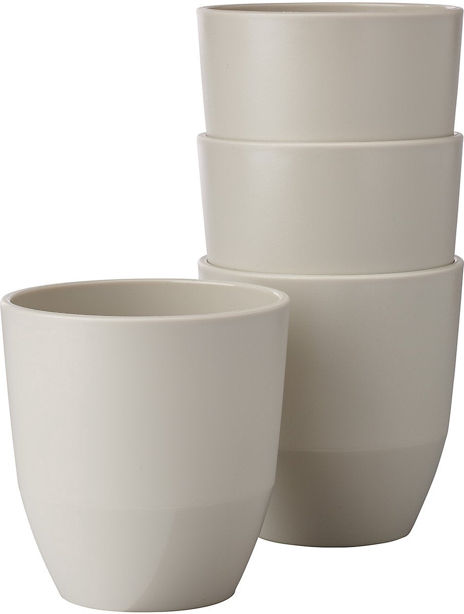 Mepal tasse silueta - 4x 200 ml - tasse à café - blanc nordique