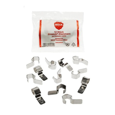 Pinces Weck sachet de 12 pièces