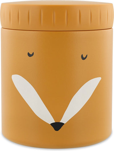 Récipient thermos Trixie - mr. renard - pot à lunch thermo pour enfants - 350 ml - boîte à lunch en acier inoxydable - orange