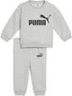 Puma minicats ess crew set fl inf survêtement unisexe - gris clair chiné
