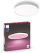 Lampe à panneau Philips Hue Surimu – lumière blanche et colorée – blanc – ronde