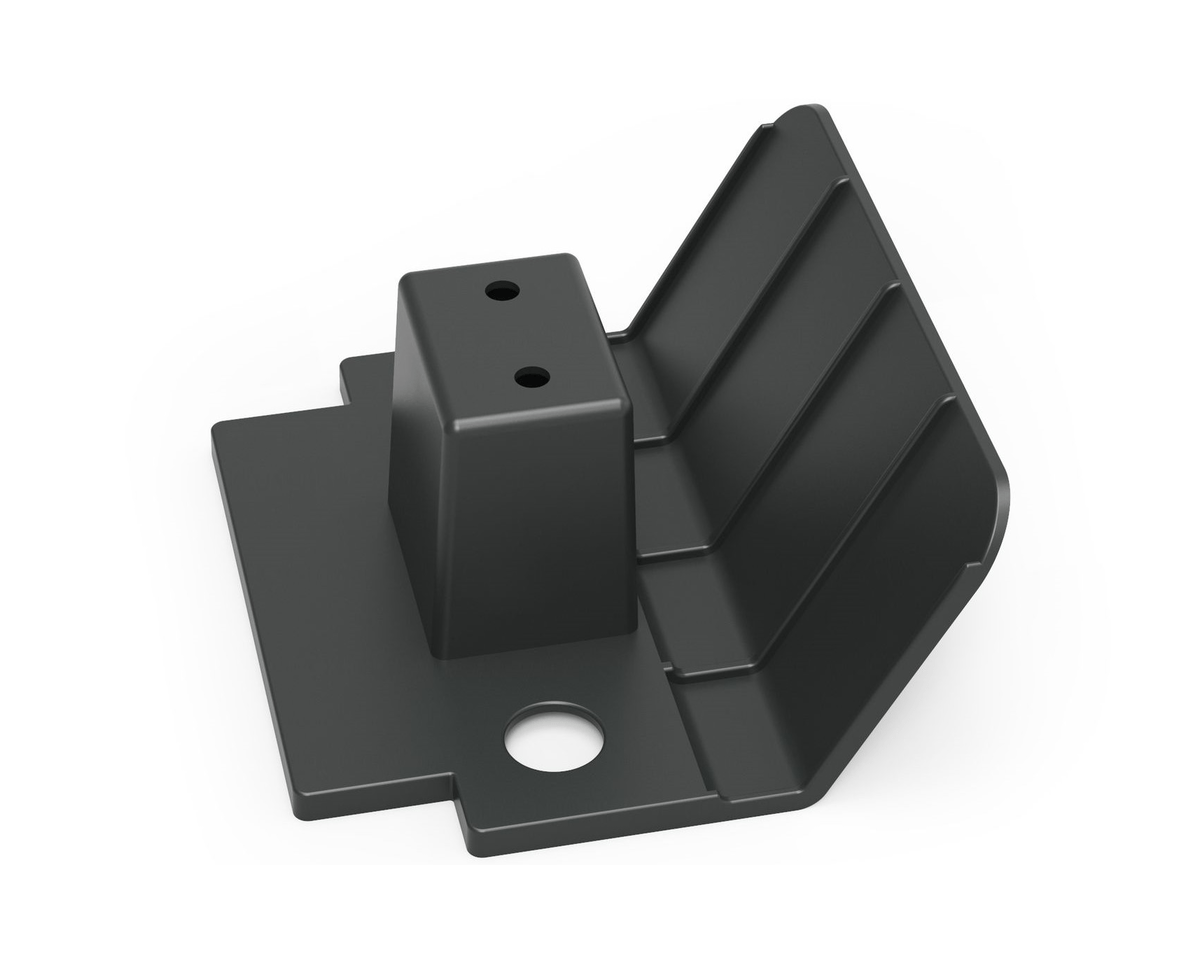 Support serpillière plat Numatic noir recyclé