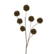 Roberts collection pompon fleur artificielle 98cm vert foncé