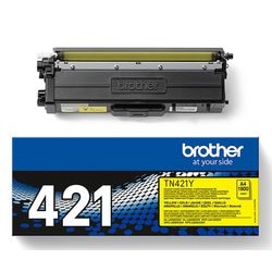 Cartouche de Toner frère tn421y no. tn-421y jaune