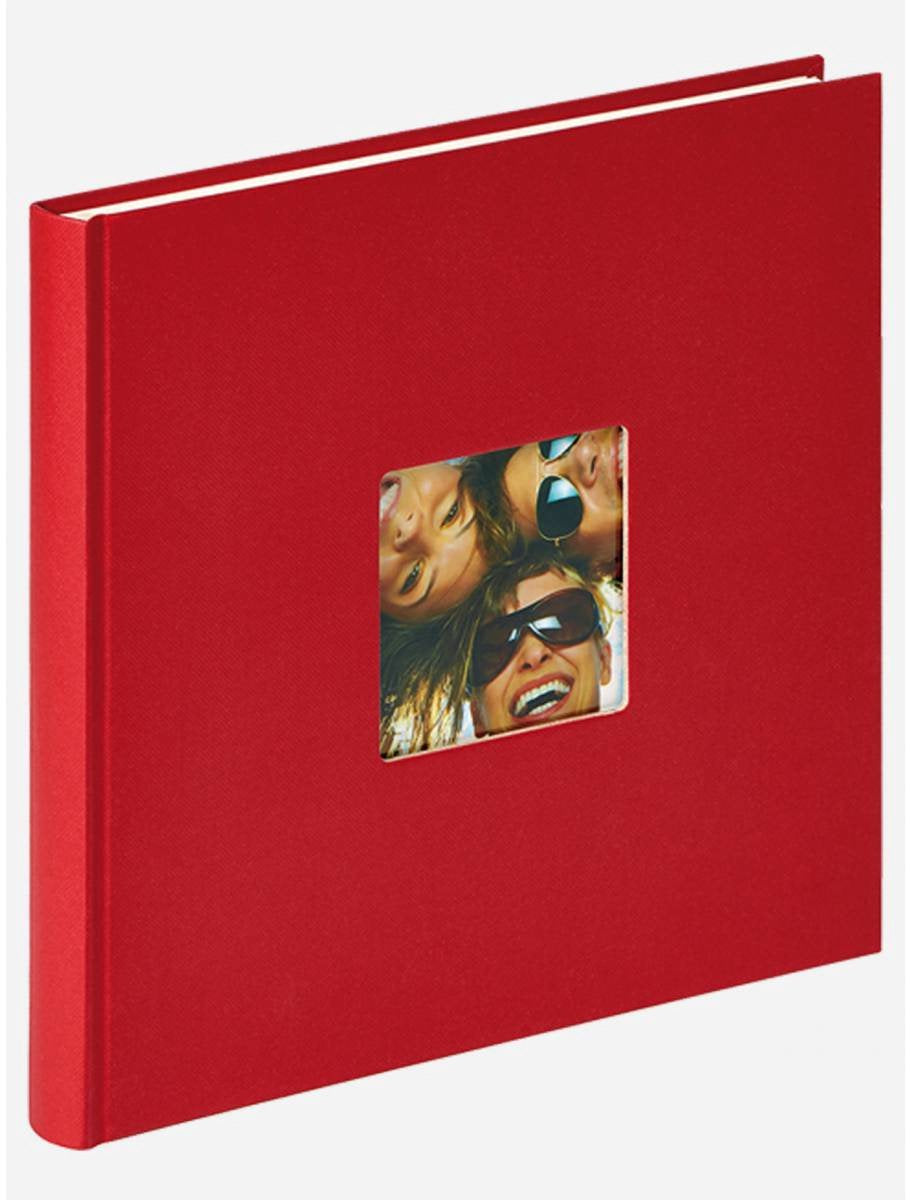 Walther fa-205-r fun - album design - taille 26 x 25 cm - rouge