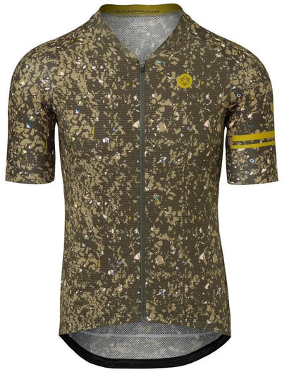 Agu chemise de cyclisme d'été haute v tendance homme - gris - xxl