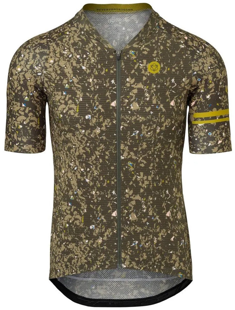 Agu chemise de cyclisme d'été haute v tendance homme - gris - xxl