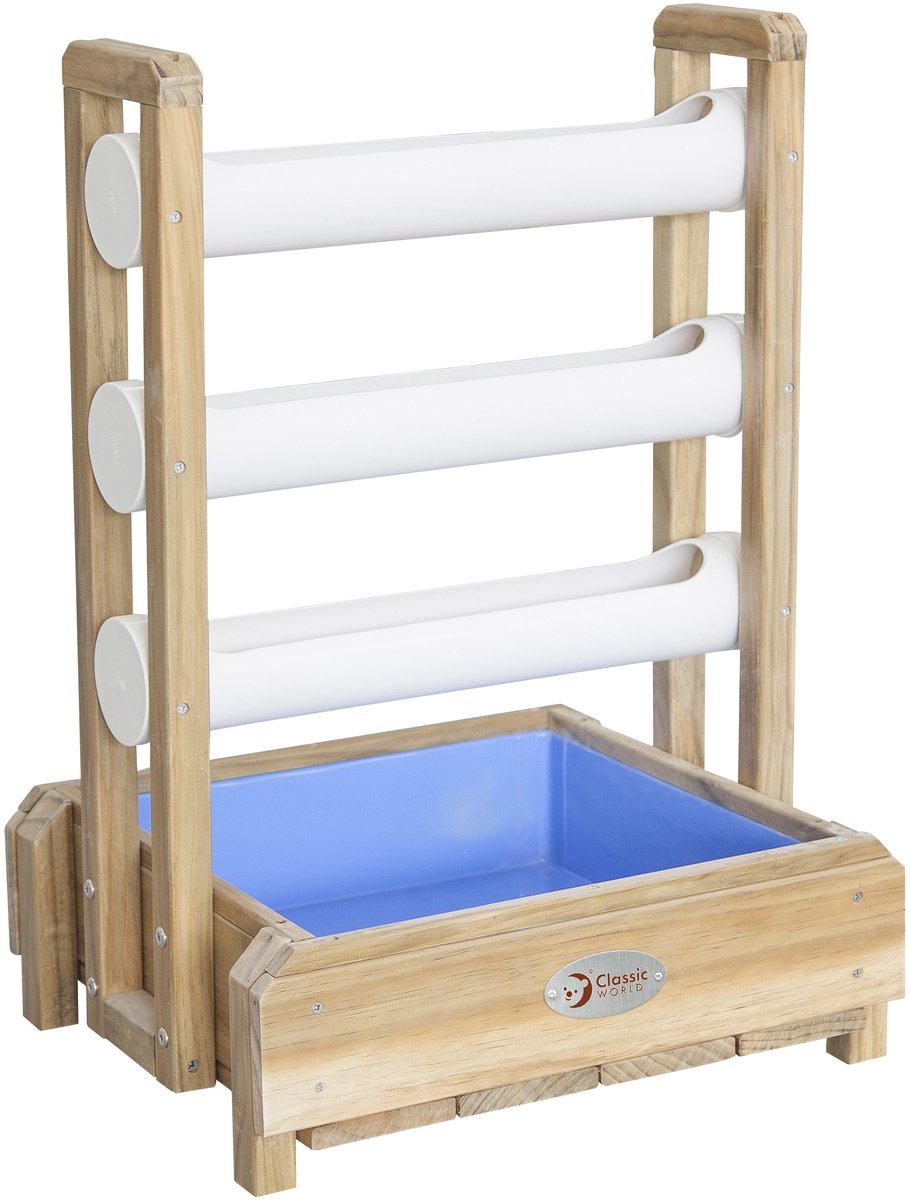 Classic World World Wooden Water Play Table Waterfall