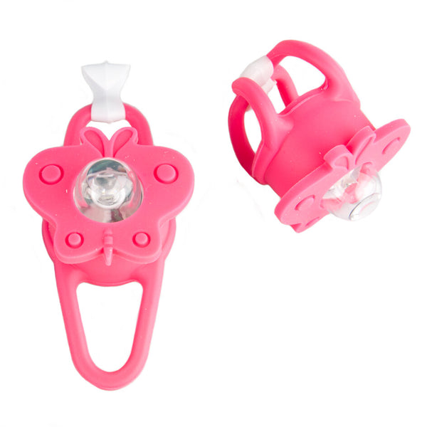 PexKids - PexKids Verlichtingsset LED Vlinder met siliconen strap rood