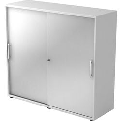 Bach armoire à portes coulissantes Hammerer 3fh argent, blanc