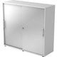 Bach armoire à portes coulissantes Hammerer 3fh argent, blanc