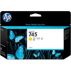 Cartouche d'encre hp 745 f9j96a jaune
