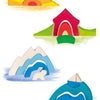 Goki Wooden Blooding Blocs Small Polar Bear, 22dlg.