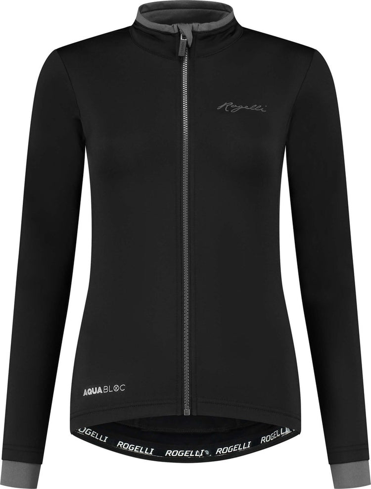Rogelli chemise de cyclisme essentielle - manches longues - femme - noir - taille s