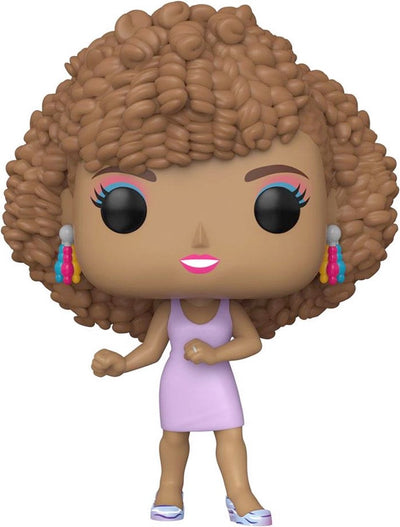 Funko! funko-pop ! figurine de collection whitney houston - icônes iwdws 9 cm