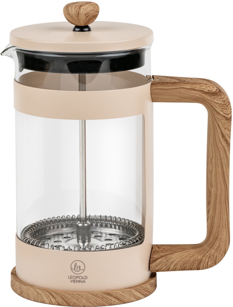 Léopold Vienne - cafetière franca - 600ml - sable