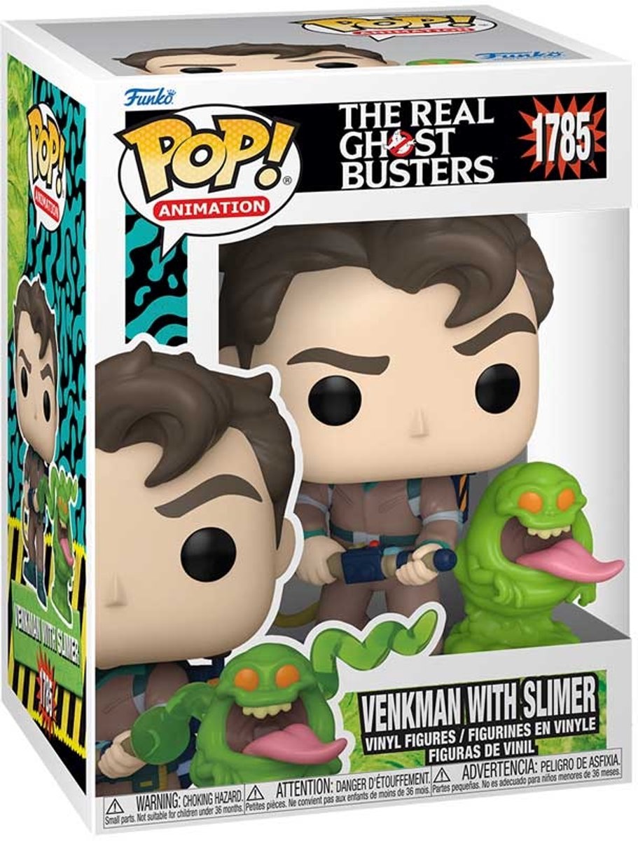 Funko pop copain : trg - venkman w slimer.