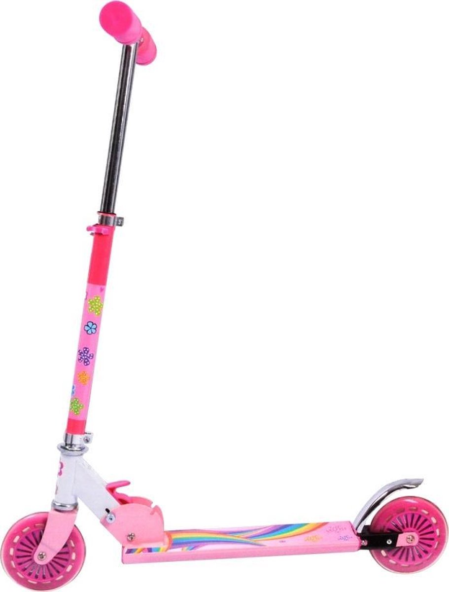 Étape rose active sportive