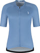 Bbb cycling donnafit r - chemise de cyclisme durable à manches courtes pour femme - 15-25 °c - chemise respirante VTT et cyclisme - 3 poches arrière - bleu