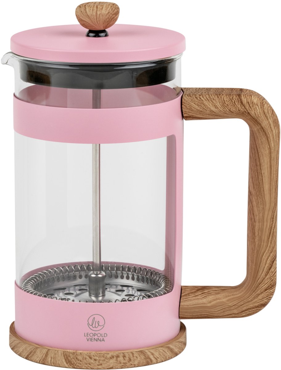 Léopold Vienne - cafetière franca - 600ml - rose