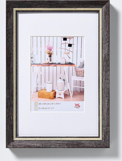 Chalet Walther - cadre photo - format photo 20x30 cm - noir