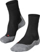 Falke ru4 laine anti-ampoules laine matériau fonctionnel chaussettes de course hommes noir - taille 42-43